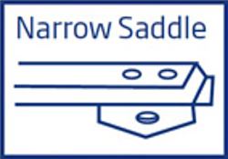 narrow saddle